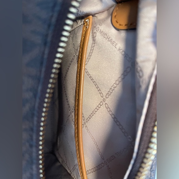 Michael Kors Signature Kris Small Satchel - Picture 12 of 14